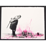 Mr. Brainwash GLITCH - PINK Screenprint, Signed Edition